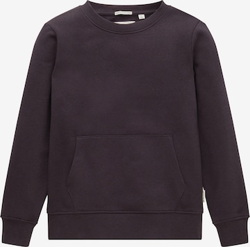 TOM TAILOR Sweatshirt in Grey: front