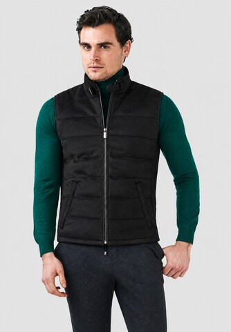 PIERRE CARDIN Weste in Schwarz: Vorderseite