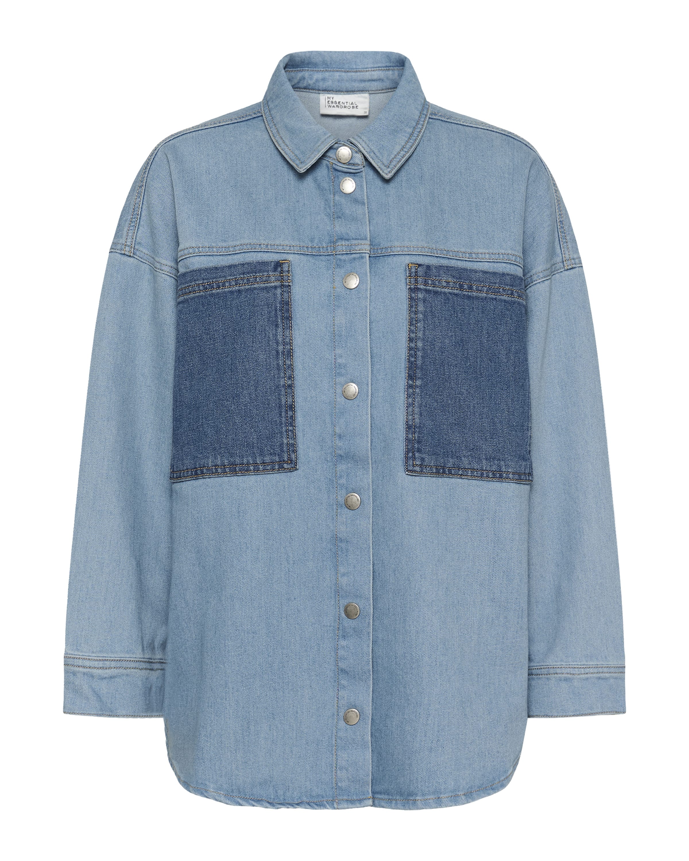 My Essential Wardrobe Between-season jacket 'MWMazie' in Light blue, Item view