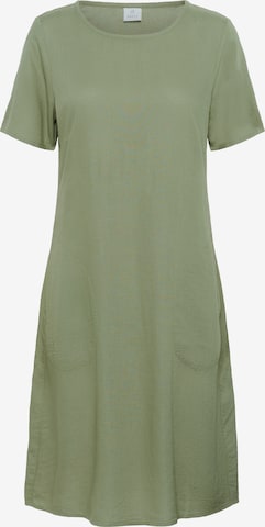 Rochie 'Milia' de la Kaffe pe verde: față