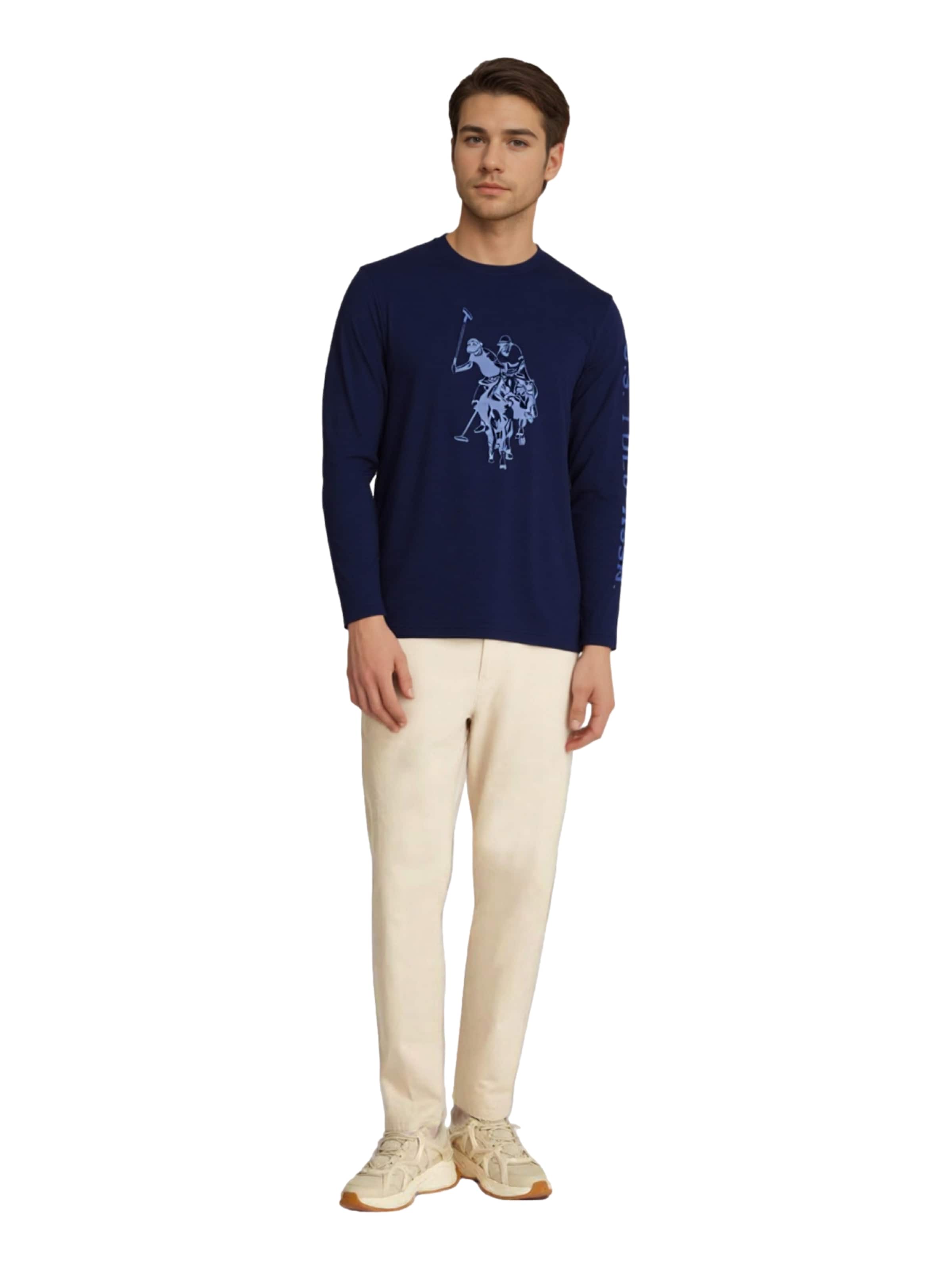 Maglietta di U.S. POLO ASSN. in blu