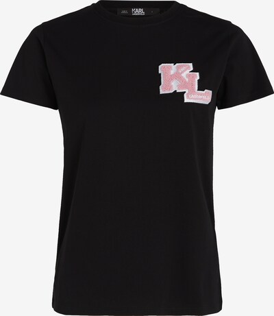 Karl Lagerfeld Camisa em rosa / preto / branco, Vista do produto