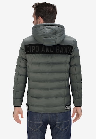 CIPO & BAXX Winter Jacket 'Cbjx62' in Grey