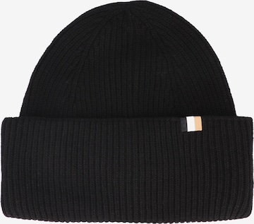 BOSS Mütze 'Laura' in Schwarz: Vorderseite