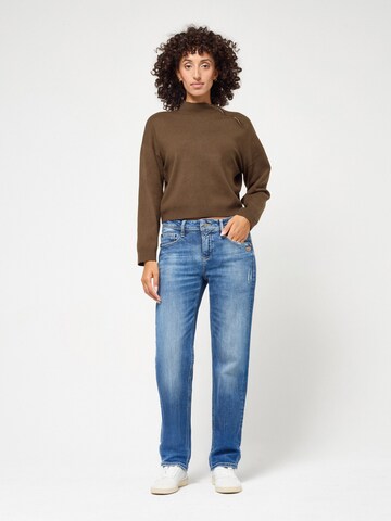 Regular Jean '94AMELIE STRAIGHT ' Gang en bleu