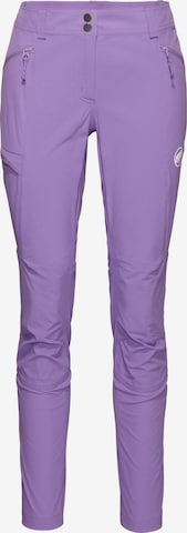 MAMMUT Wanderhose 'Ducan' in Lila: Vorderseite