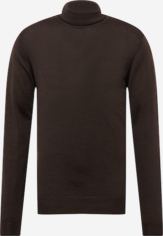 Casual Friday Sweater 'Konrad' in Brown: front
