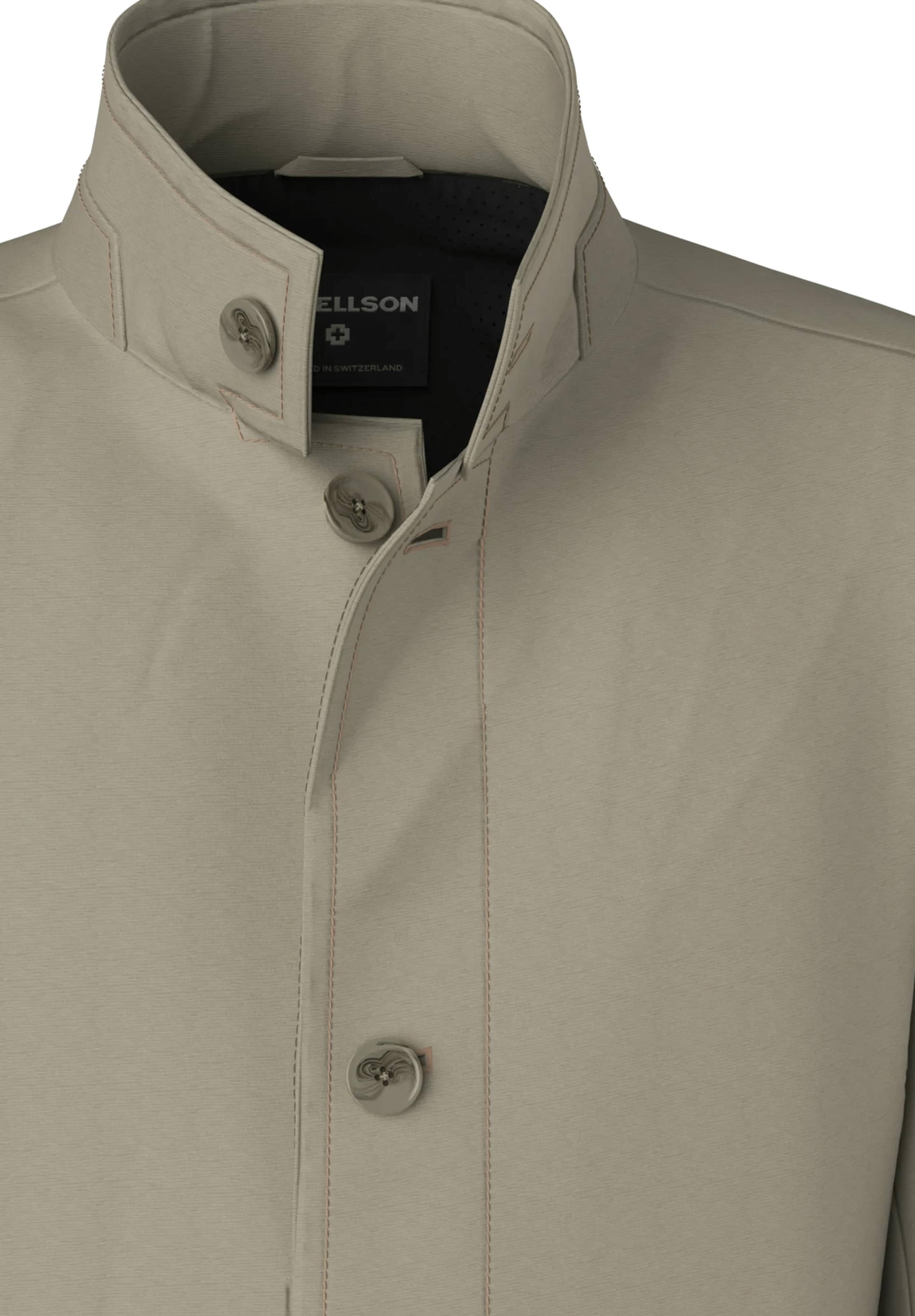 STRELLSON Between-Seasons Coat 'Fynn Flex' in Beige