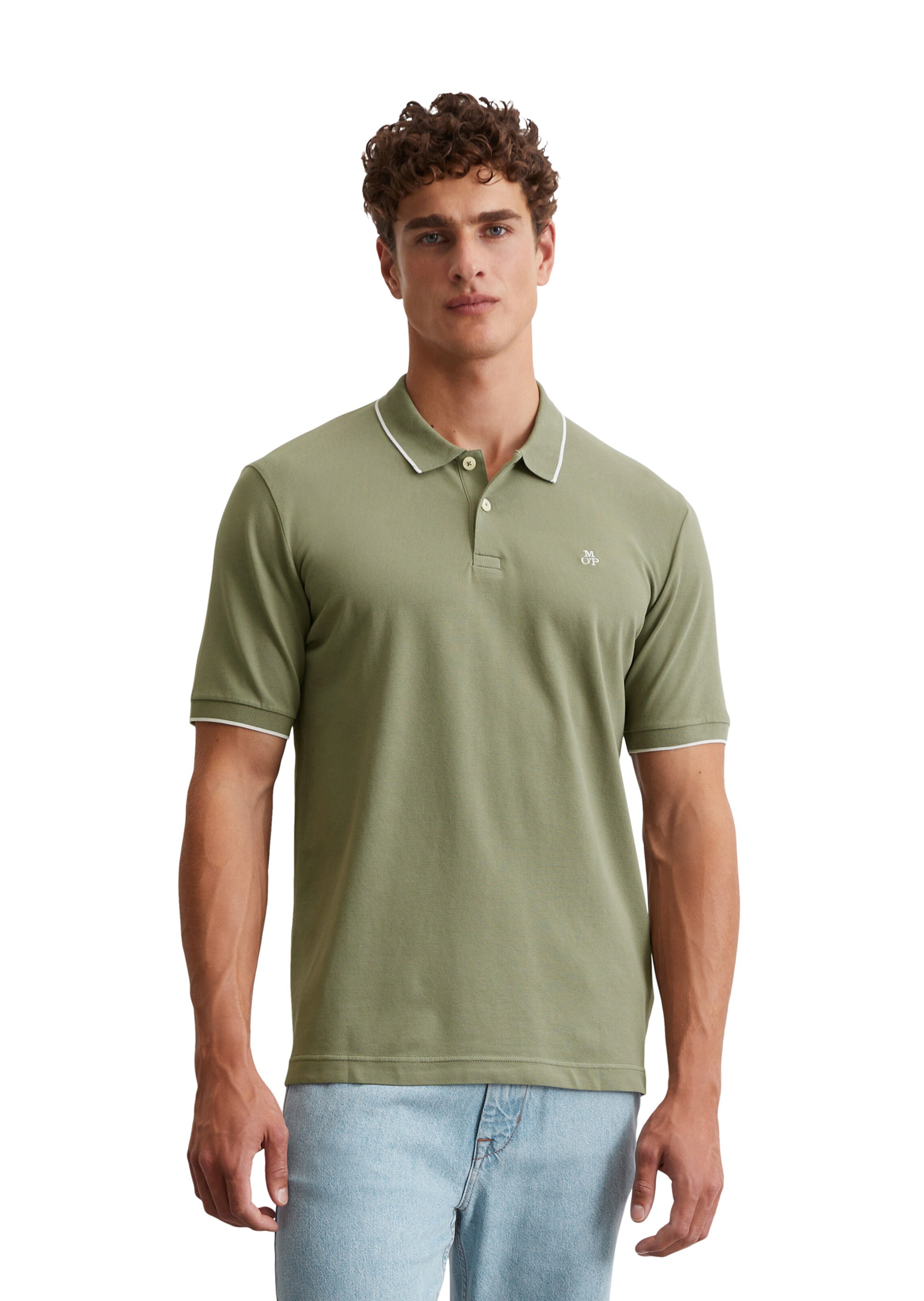 Marc O'Polo Shirt in Green: front