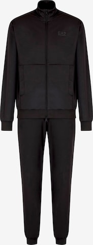 juoda EA7 Emporio Armani Treningas 'Visibility': priekis