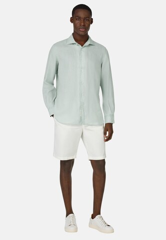 Coupe regular Chemise Boggi Milano en vert