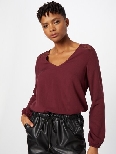 VERO MODA Bluse 'Beatrix' in pastellrot, Modelansicht