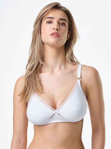 Spiman Minimiser Bra 'Mira' in White: front