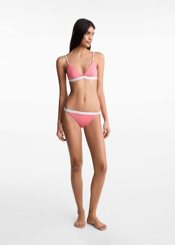 MANGO TEEN Triangel Bikini 'Olga' in Pink