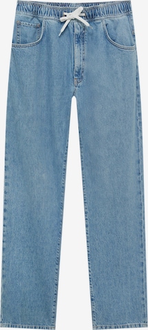 Pull&Bear Loosefit Jeans i blå: forside