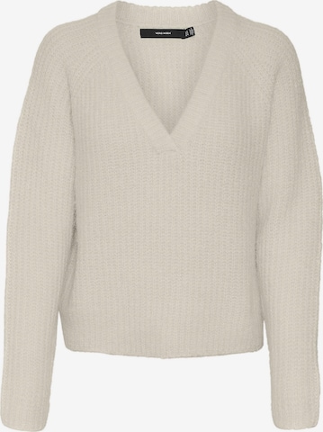 Pull-over 'AWSOME' VERO MODA en beige : devant