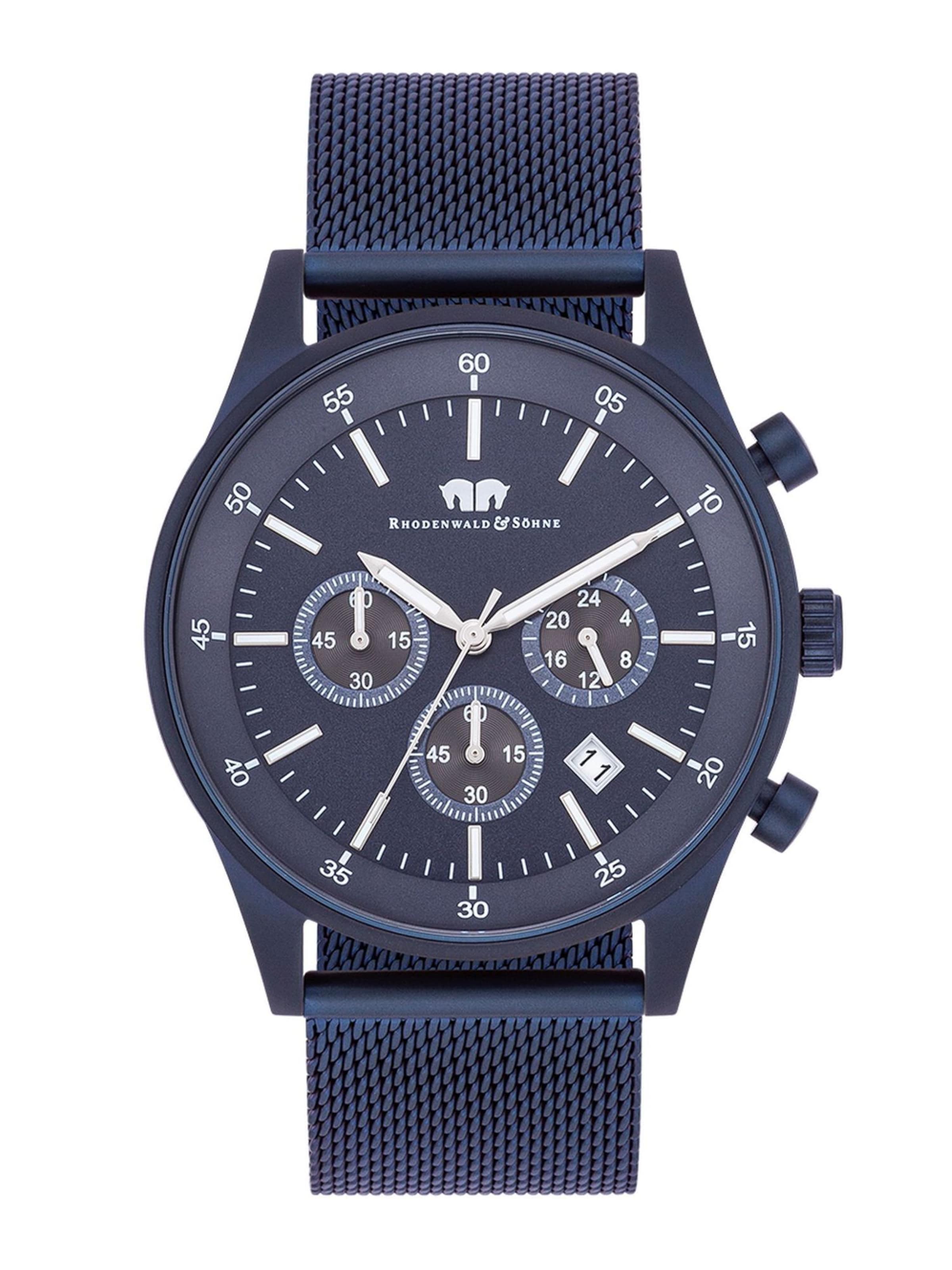 Orologio analogico di Rhodenwald & Söhne in blu: frontale