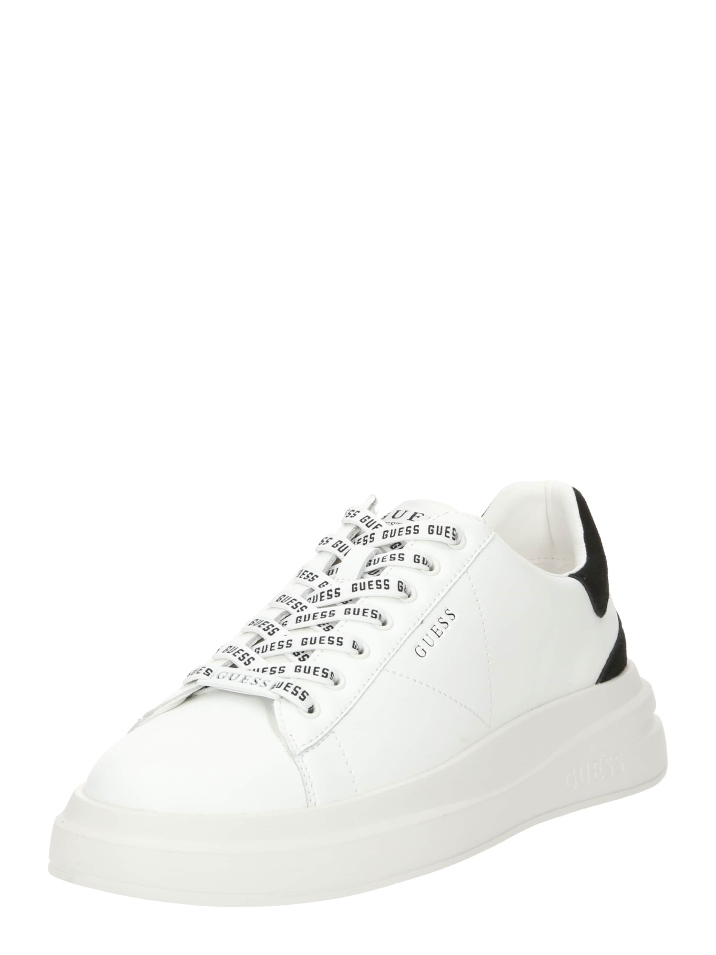 balts GUESS Zemie brīvā laika apavi 'ELBA': no priekšpuses