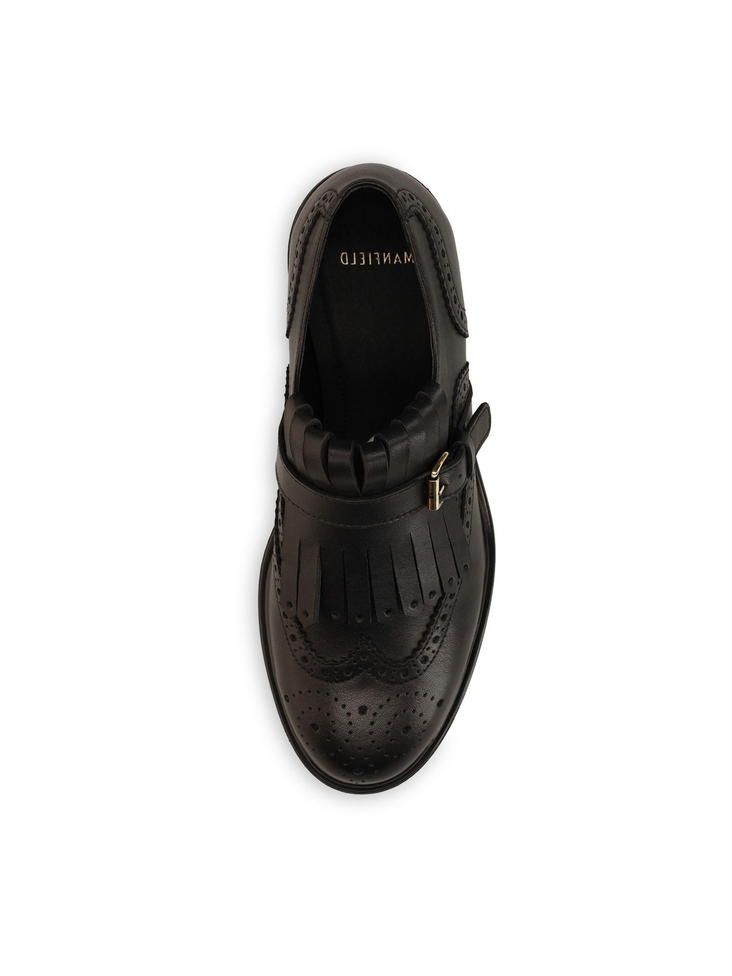 Chaussure basse MANFIELD en noir