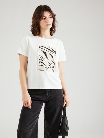 COMMA - Camiseta en blanco: frente