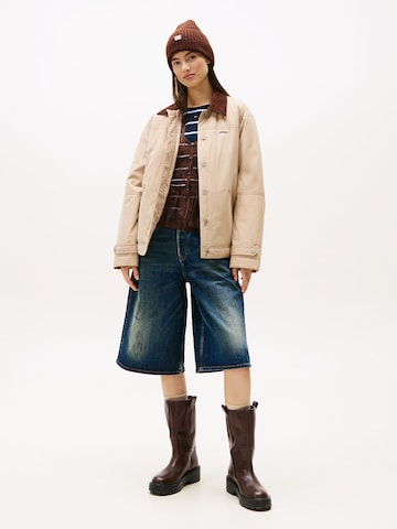 Cizme de la Tommy Jeans pe maro