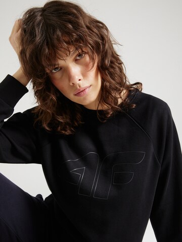 4F Athletic Sweatshirt in Black