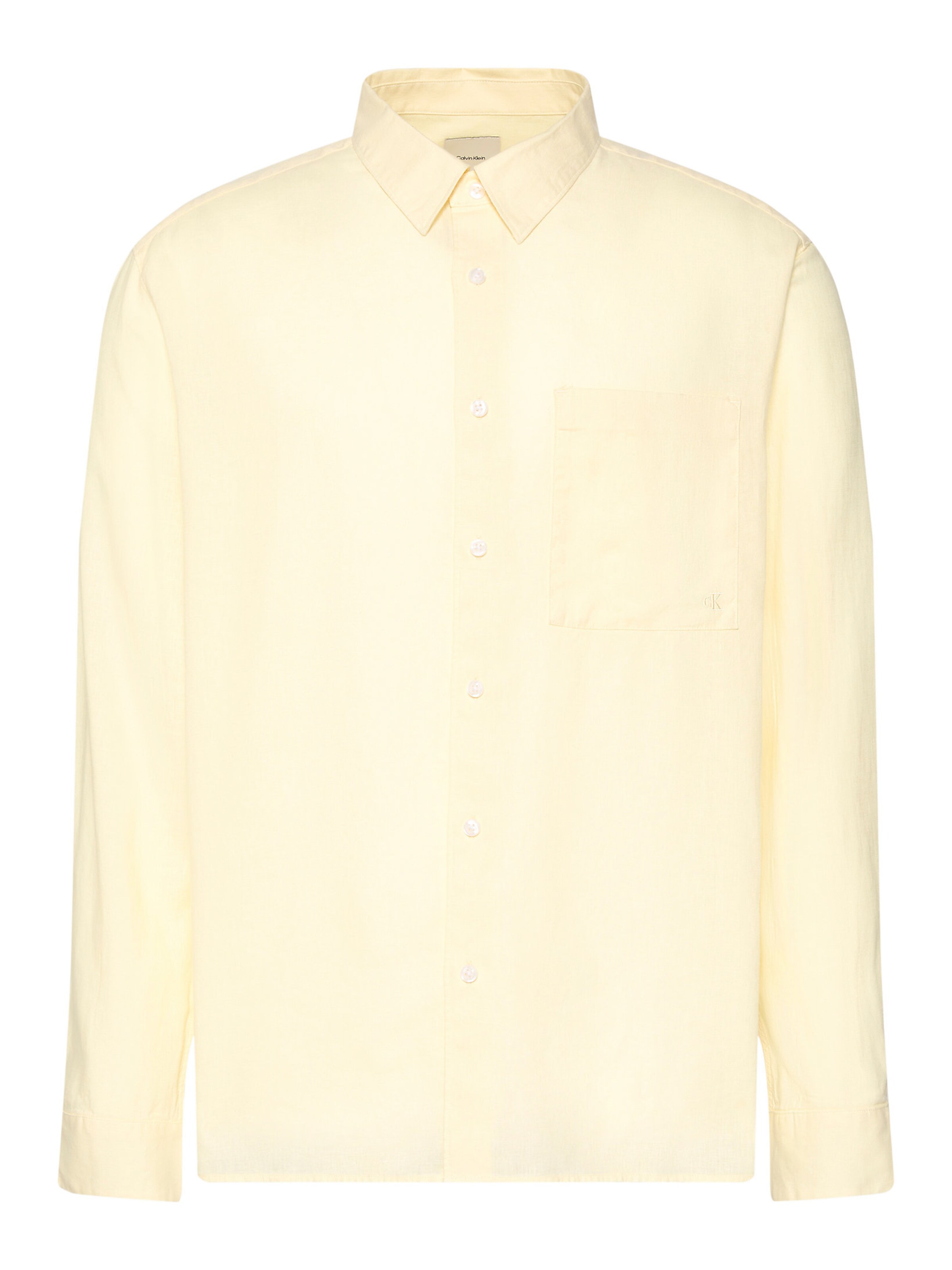 Calvin Klein Button Up Shirt in Light yellow, Item view