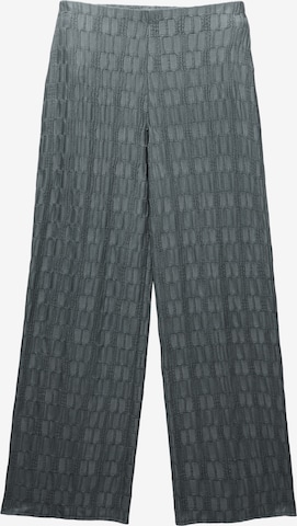 Wide leg Pantaloni di Pull&Bear in grigio: frontale