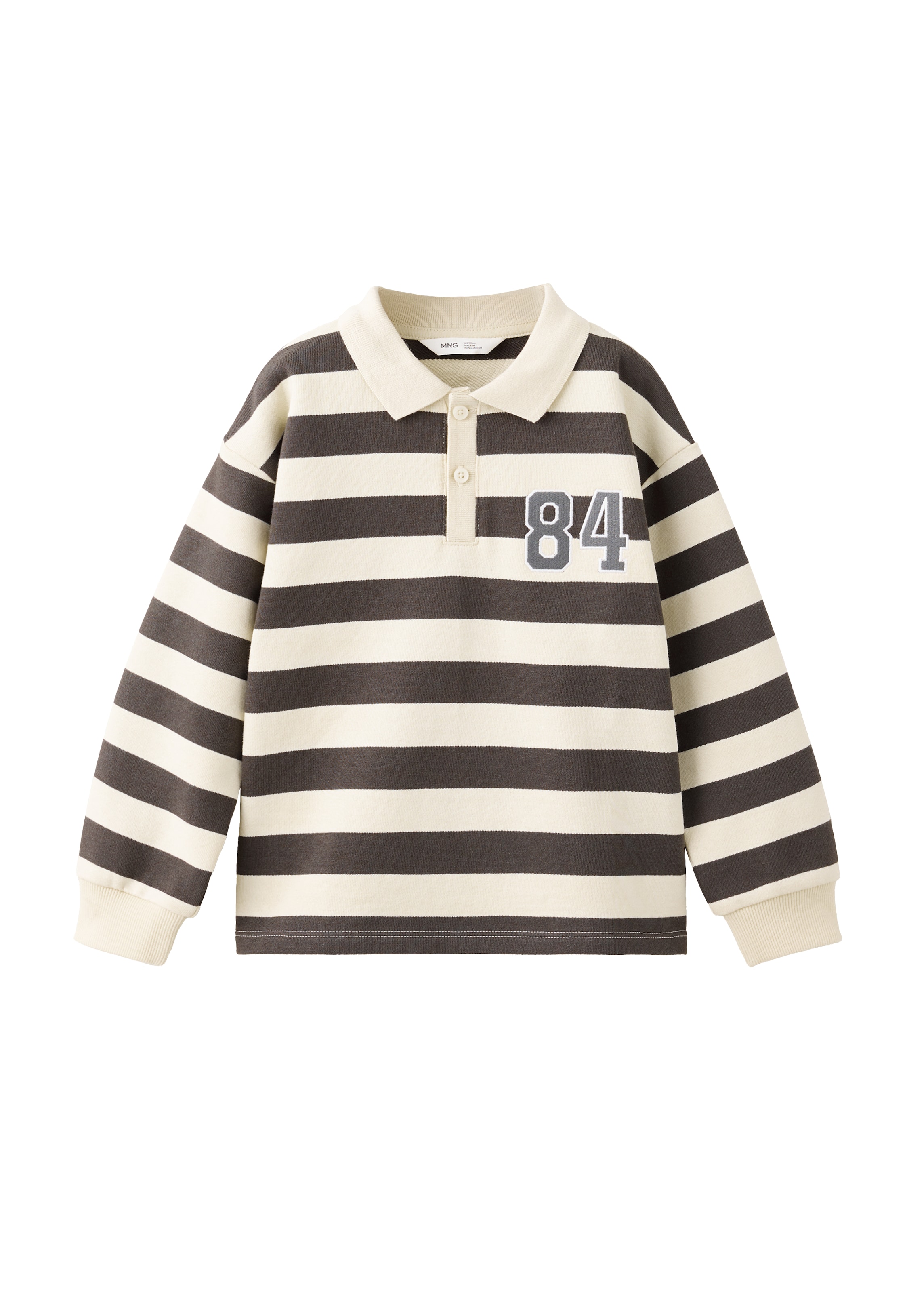 MANGO KIDS Sweatshirt i brun: forside