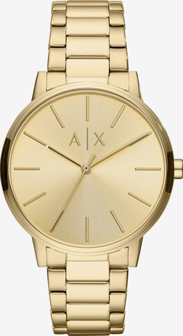 ARMANI EXCHANGE Analoguhr in Gold