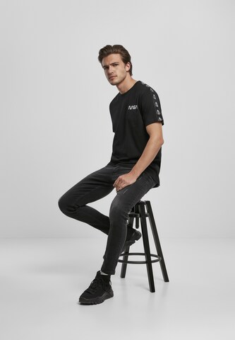 Mister Tee Shirt 'NASA' in Wit