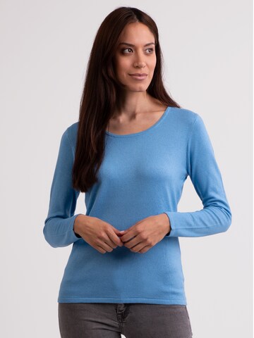 CASH-MERE.CH Pullover i blå: forside