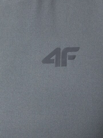 4F Λειτουργικό μπλουζάκι σε γκρι
