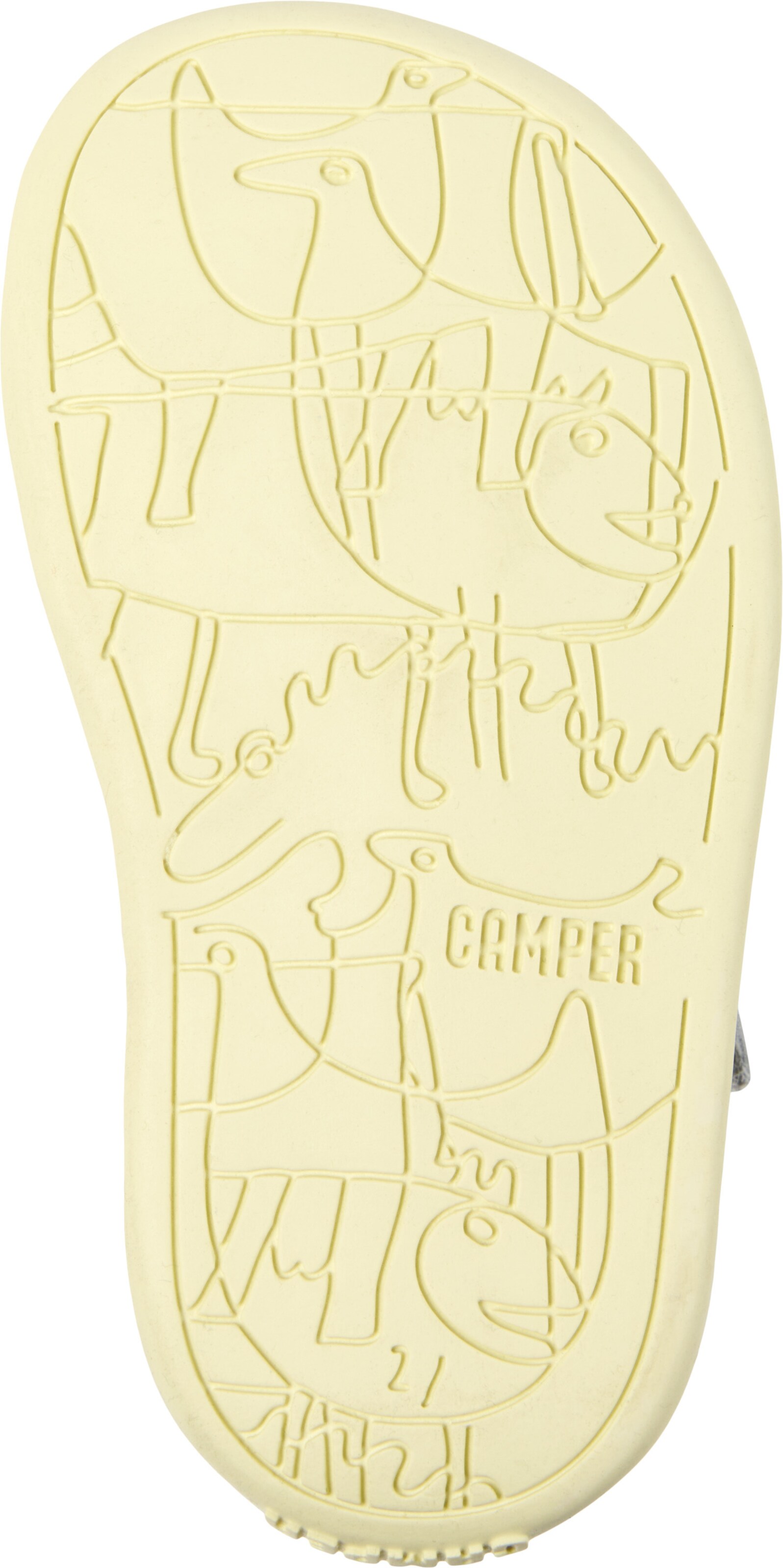 Sandales ' Bicho ' CAMPER en argent