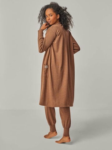 YOU LOOK PERFECT Gebreid vest 'BLOSSOM' in Bruin