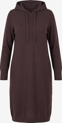 Ulla Popken Kleid in Braun: Vorderseite