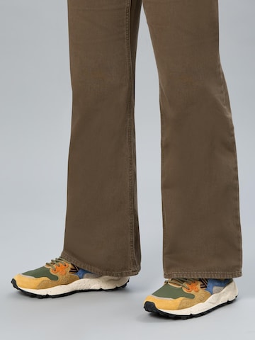 Baskets basses 'YAMANO 3 UNI' Flower Mountain en vert : devant