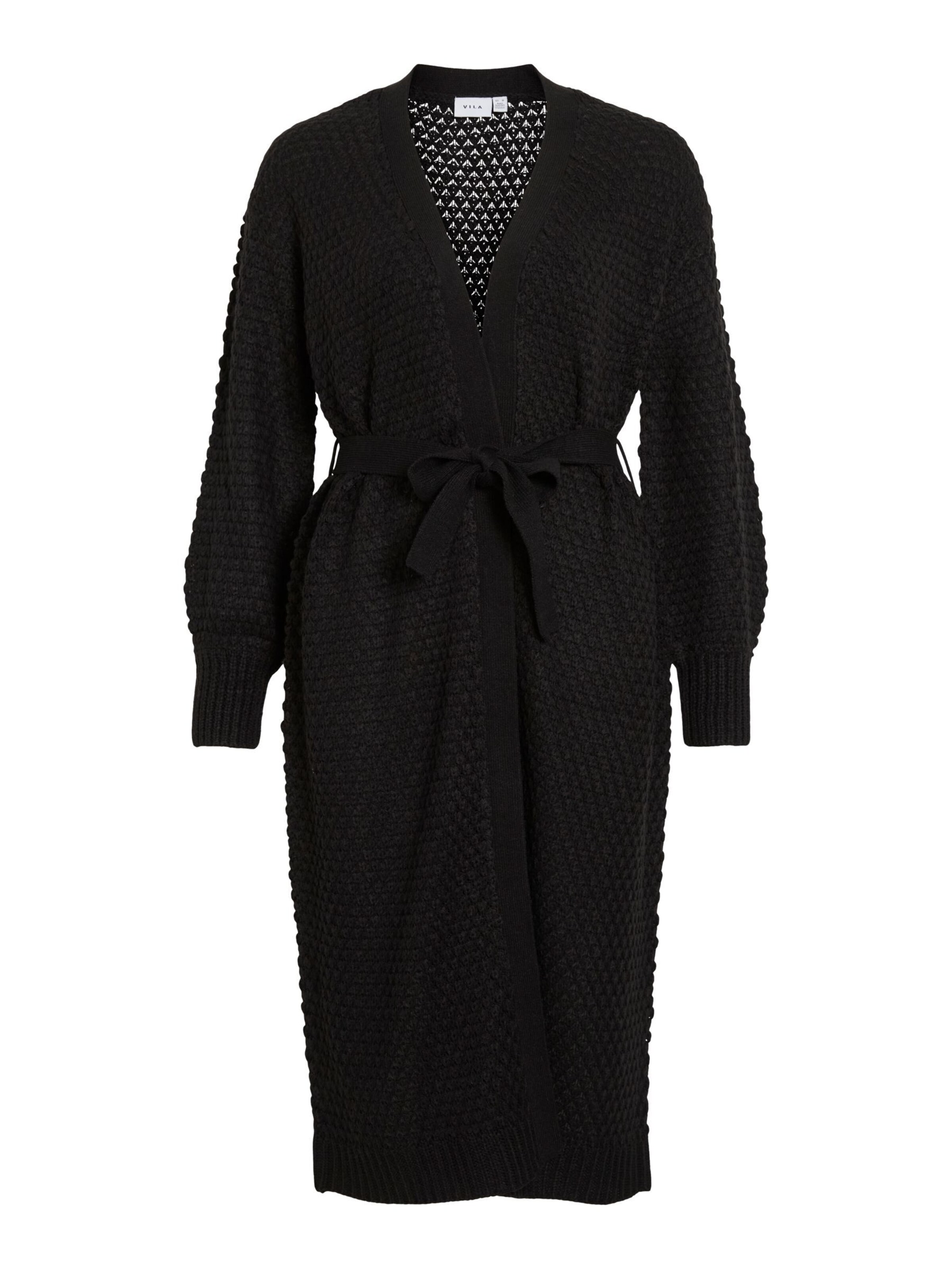 VILA Cardigan 'VILiomy' i sort: forside
