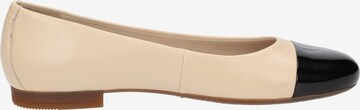 SIOUX Ballet Flats in Beige