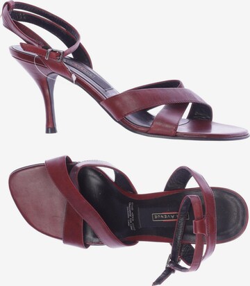 5TH AVENUE Sandals & High-Heeled Sandals in 40 in Red: front