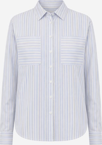 BRAVE SOUL Bluse in Blau: Vorderseite