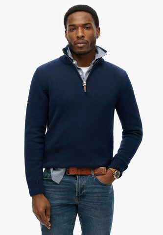 Pull-over Superdry en bleu : devant