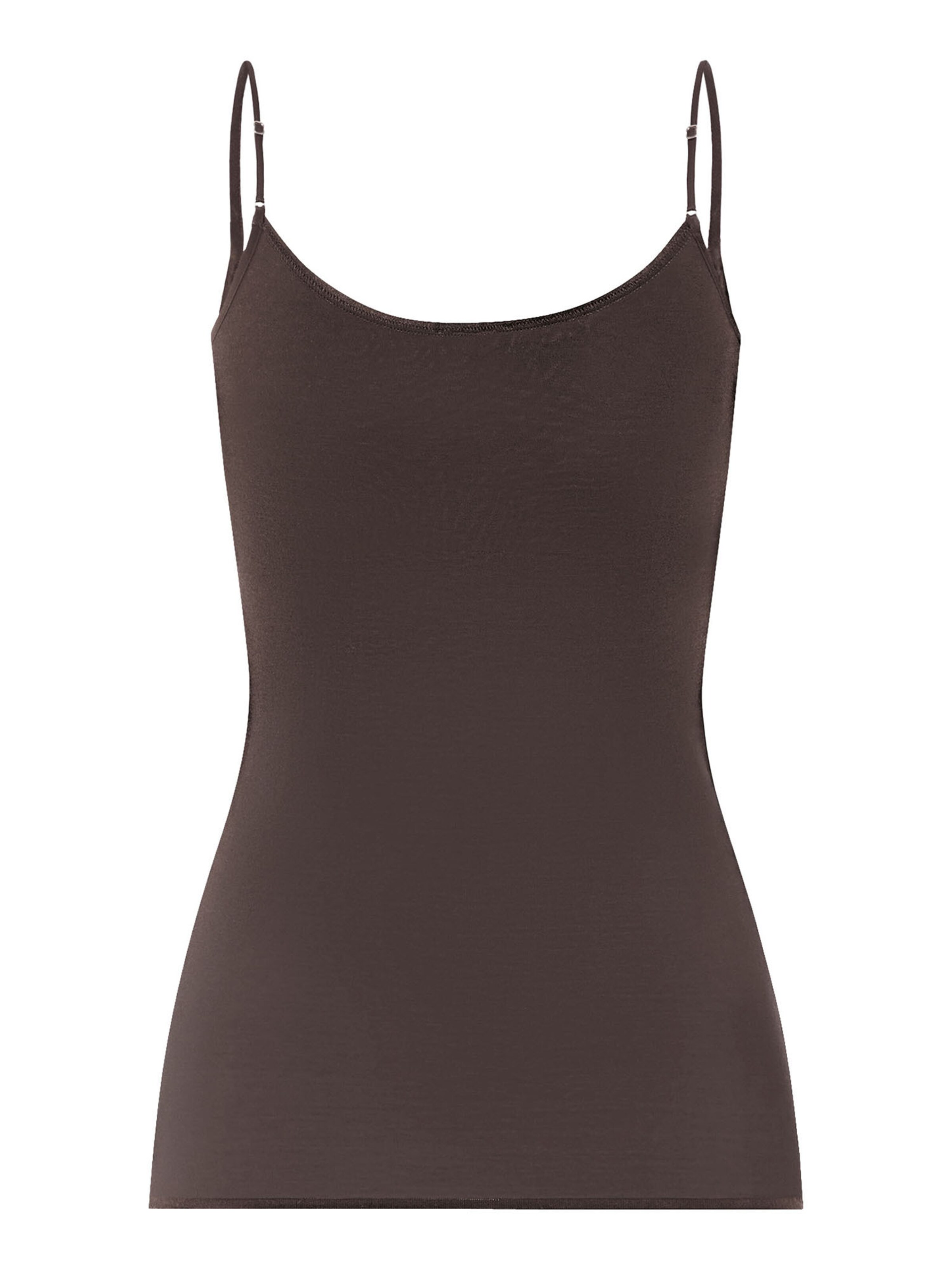 Hanro Top ' Cotton Seamless ' in Bruin