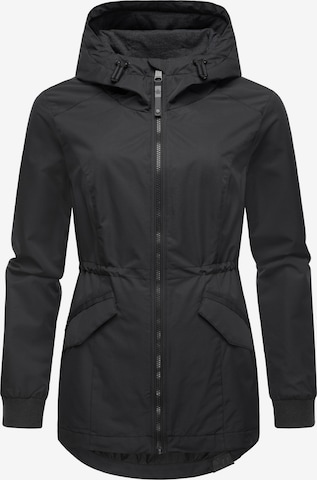 juoda Ragwear Funkcinė striukė  'Dowey': priekis