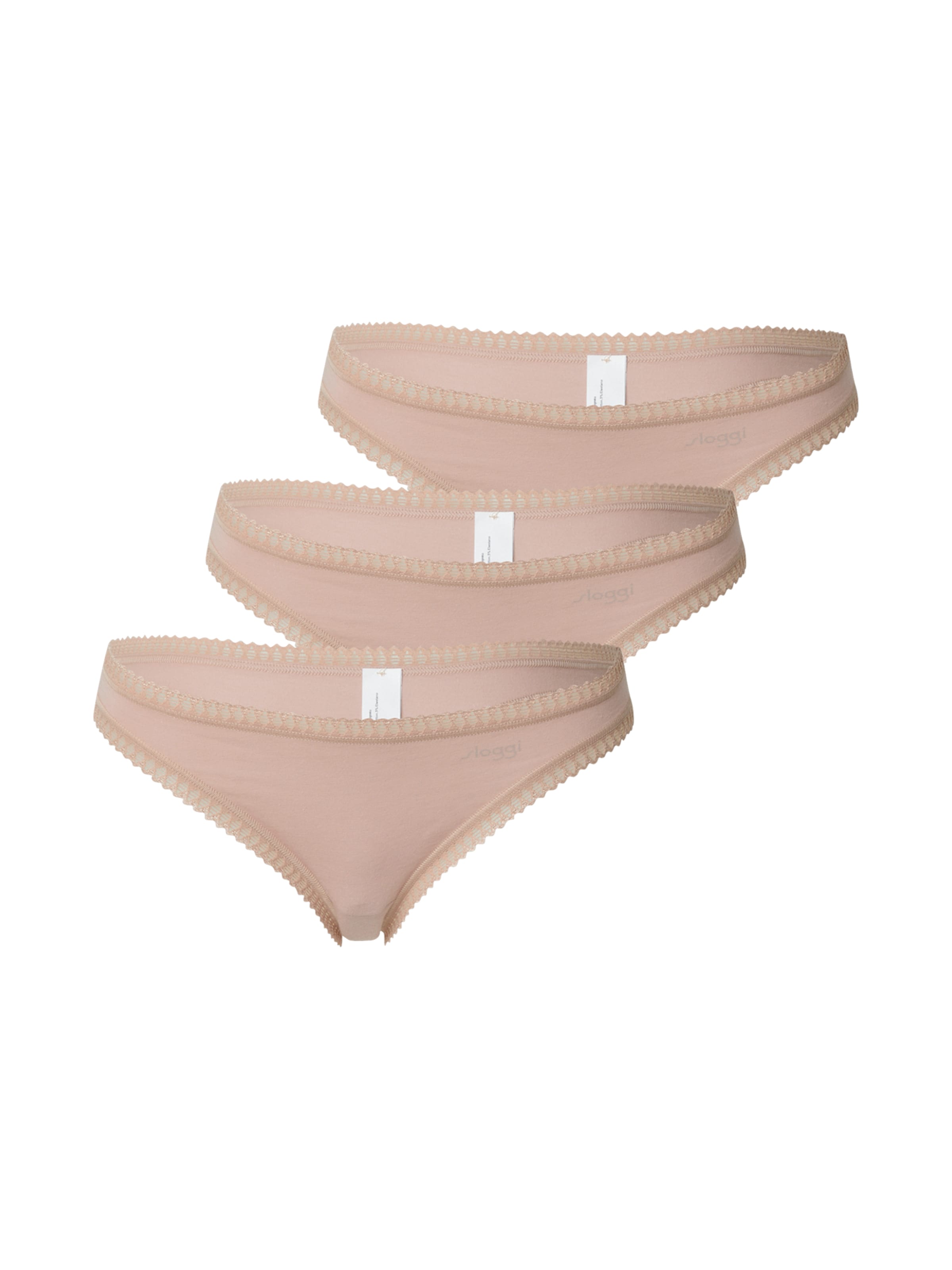 SLOGGI String 'Go Crush' in Braun: Vorderseite