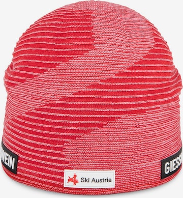 GIESSWEIN Beanie 'Austria' in Red: front