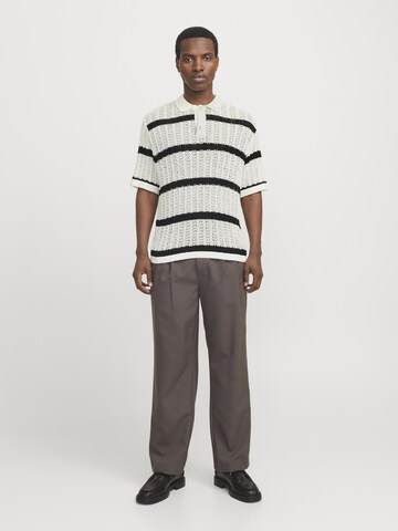 JACK & JONES Pullover i hvid