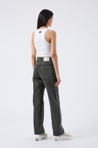 Wide leg Jeans 'Echo' de la Dr. Denim pe negru