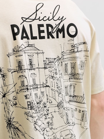 Maglietta 'JORVacation' di JACK & JONES in bianco