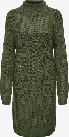 JDY Knit dress 'JUSTY' in Green: front